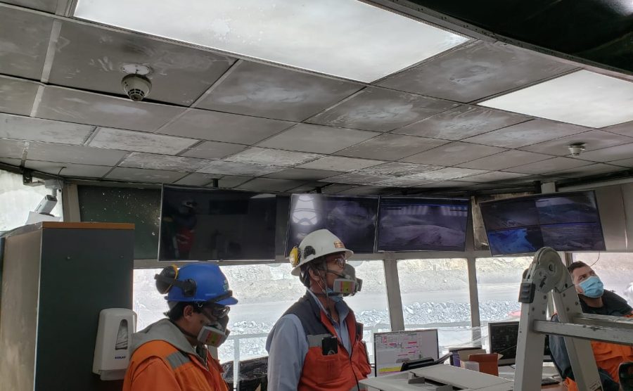 Construcción salas operadores Chancadores 1_2, Gerencia Mina, Minera Los Pelambres.
