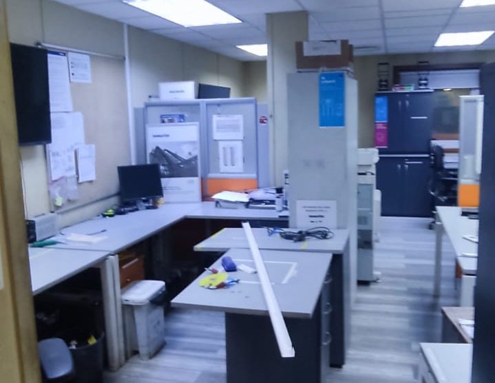 Remodelación Oficinas – Baños Gerencia Mina – El Com, Minera Los Pelambres.