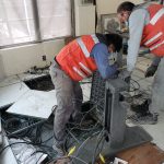 Construcción salas operadores Chancadores 1_2, Gerencia Mina, Minera Los Pelambres.