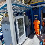 Fabricación Cabinas autolimpiantes en Chancadores 1_2, Gerencia Mina – Minera Los Pelambres.