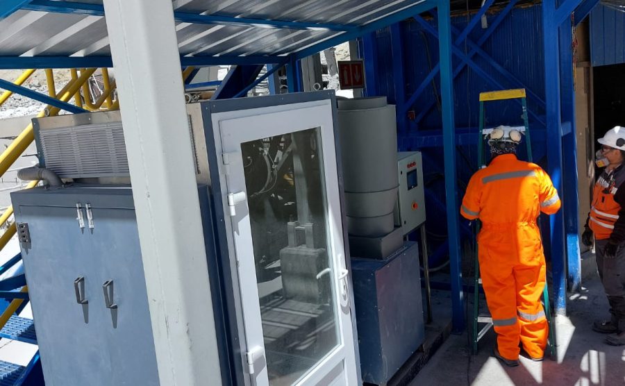 Fabricación Cabinas autolimpiantes en Chancadores 1_2, Gerencia Mina – Minera Los Pelambres.