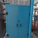 Fabricación Cabinas autolimpiantes en Chancadores 1_2, Gerencia Mina – Minera Los Pelambres.