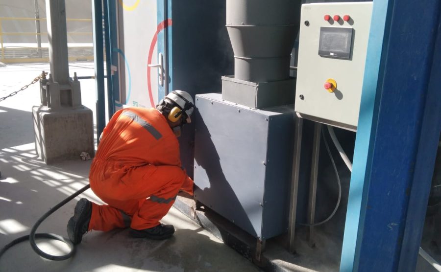 Mantenimiento Cabinas autolimpiantes Chancadores 1&2
