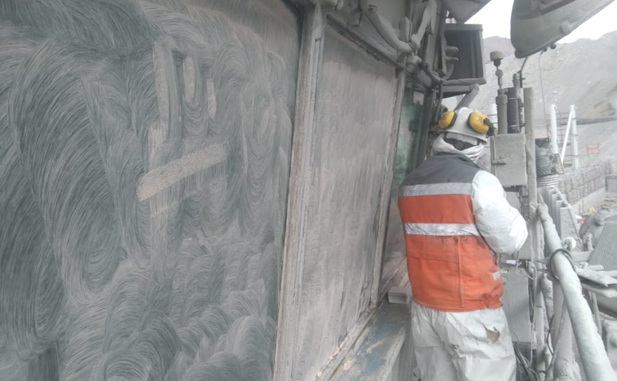 Mantenimiento Nanotecnología Vidrios Salas Operadores CH1&2.
