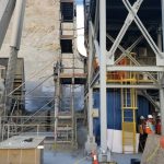 Construcción salas operadores Chancadores 1_2, Gerencia Mina, Minera Los Pelambres.